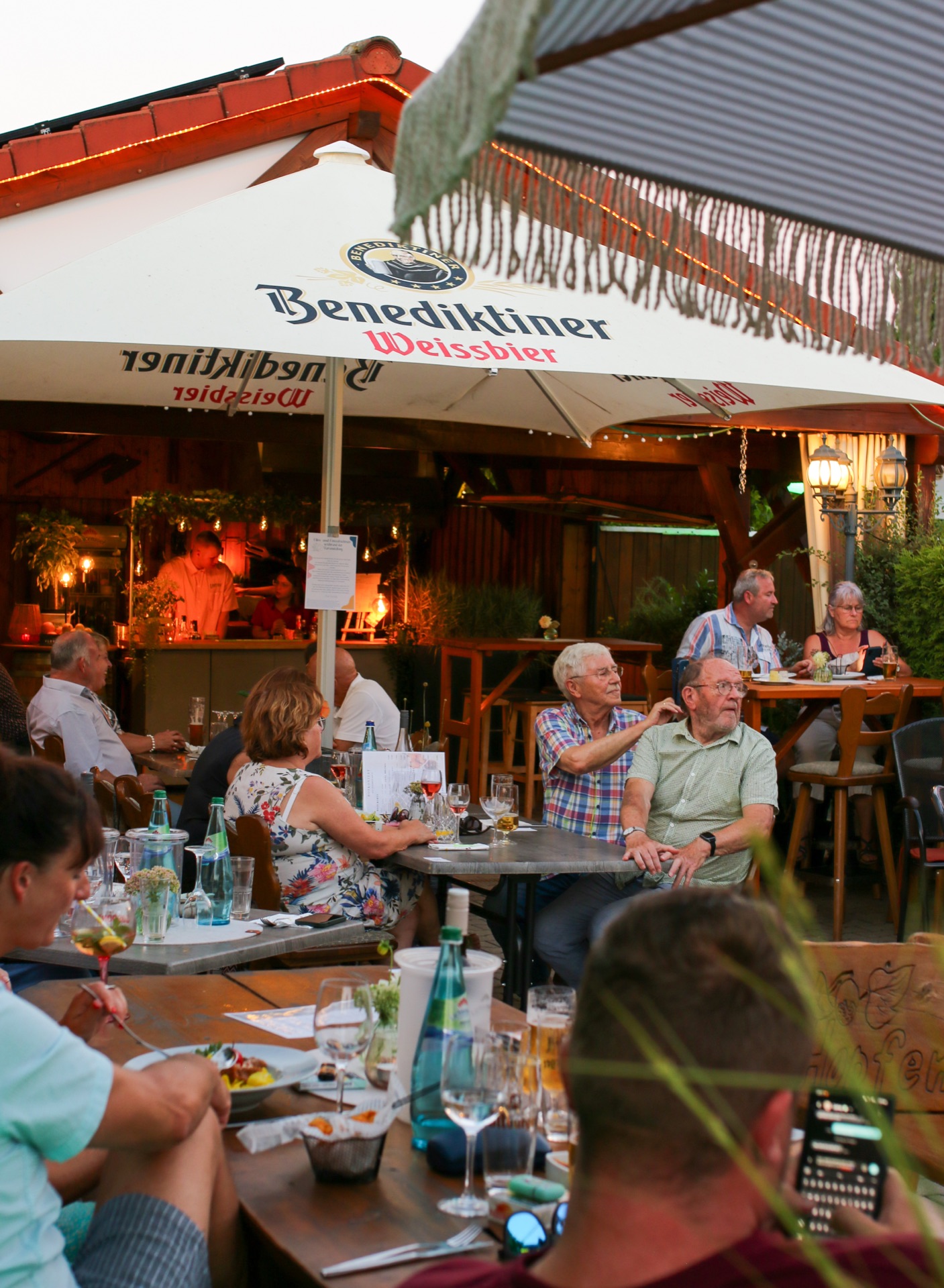 Biergarten Terrasse